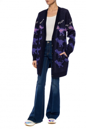 ‘rexy’ motif cardigan, zdjęcie 2 ‘rexy’ motif cardigan od Coach